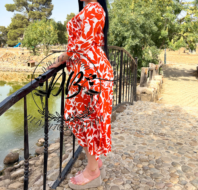 ROBE FLEURIE