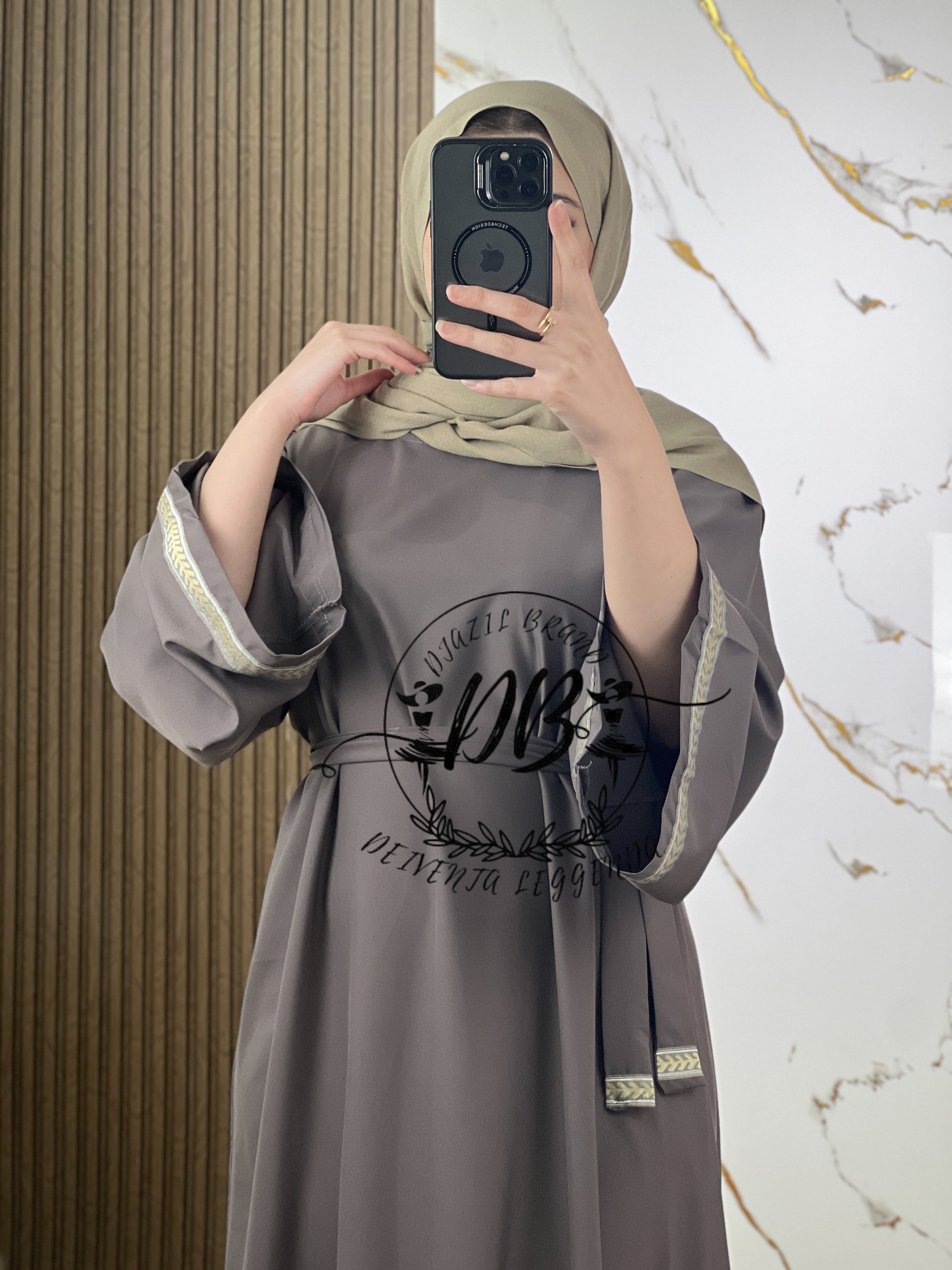 ROBE HIJAB GALON