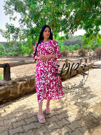 ROBE FLEURIE