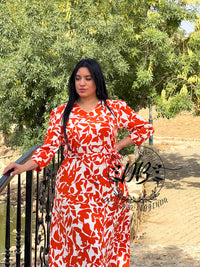 ROBE FLEURIE