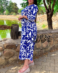 ROBE FLEURIE